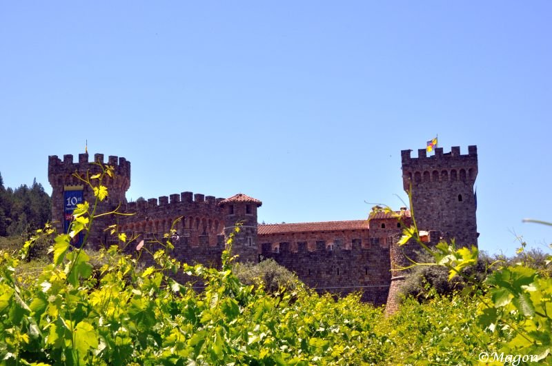 Castello Di Amorosa в Напа-Вэлли: средневековый замок из красного кирпича